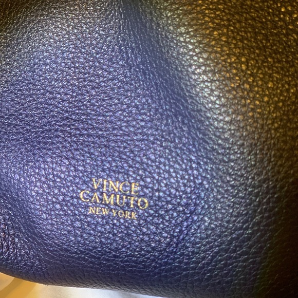 Vince camuto navy blue hobo leather bag - Picture 4 of 15